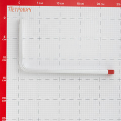 Крюк настенный GAH ALBERTS 130х230 мм алюминиевый - фото 2