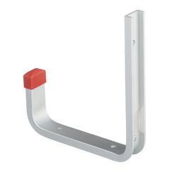 Крюк настенный GAH ALBERTS 140х155 мм алюминиевый - фото 3