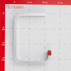 Крюк потолочный GAH ALBERTS 100х160 мм алюминиевый - фото 2