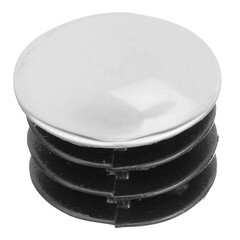 Заглушка внутренняя стальная для труб к системе Joker d25 мм хром (2 шт.) - фото 1