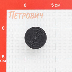 Заглушка внешняя пластиковая для труб к системе Joker d25 мм черная (1 шт.) - фото 2