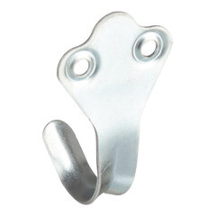 Крючок-вешалка №2 цинк - фото 3