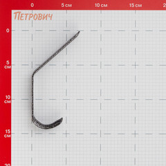 Крючок-вешалка №4 серебро - фото 2