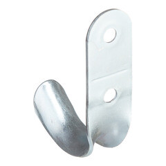 Крючок-вешалка №7 цинк - фото 3