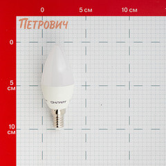 Лампа светодиодная Онлайт E14 2700К 10 Вт 700 Лм 220-240 В свеча матовая - фото 3
