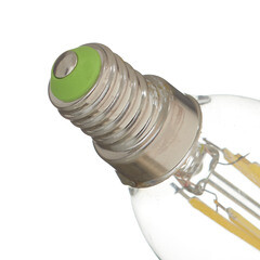 Лампа светодиодная филаментная Navigator E14 4000К 6 Вт 660 Лм 220-240 В свеча прозрачная - фото 4