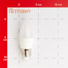 Лампа светодиодная Онлайт E27 4000К 8 Вт 600 Лм 220-240 В свеча матовая - фото 2