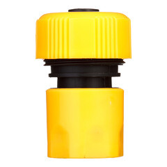 Соединитель 3/4 для поливочного шланга Вихрь пластиковый с аквастопом (73/7/2/18) - фото 4