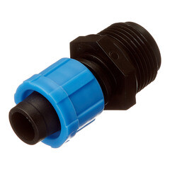 Коннектор 3/4 для капельной трубки 16 мм Профитт пластиковый (1681490) - фото 4