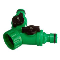 Разветвитель 3/4 для шланга Оазис пластиковая (012615) - фото 1