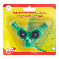 Разветвитель 3/4 для шланга Оазис пластиковая (012615) - фото 3