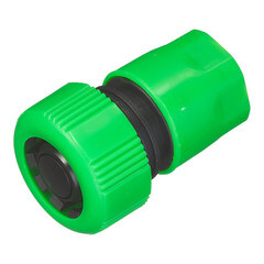 Коннектор 3/4 для шланга Оазис пластиковый с аквастопом (011851) - фото 1