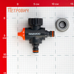 Разветвитель 3/4х1 для шланга Daewoo пластиковый (DWC 1219) - фото 2