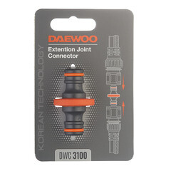 Соединитель 1/2х3/4 для поливочного шланга Daewoo пластиковый (DWC 3100) - фото 2