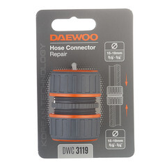 Муфта 5/8-3/4 для шланга Daewoo пластиковая (DWC 3119) - фото 2