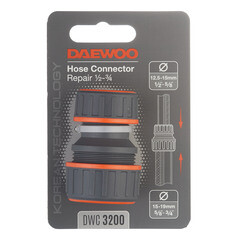 Муфта 1/2х3/4 для шланга Daewoo пластиковая (DWC 3200) - фото 2