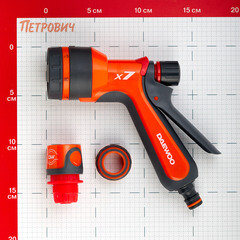 Пистолет для полива Daewoo 7 режимов (DWG 1030) - фото 2