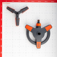 Дождеватель Daewoo пластиковый круговой 1 режим (DWS 1020) - фото 2