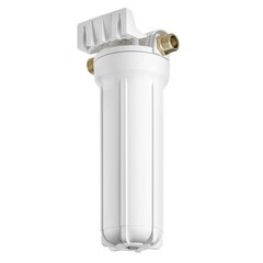 Корпус фильтра Гейзер для холодной воды пластик 10SL 3/4 НР(ш) х 3/4 НР(ш) белый - фото 7