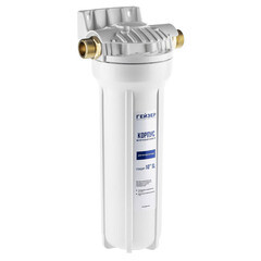 Изображение товара Корпус фильтра Гейзер для холодной воды пластик 10SL 3/4 НР(ш) х 3/4 НР(ш) белый