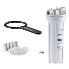 Корпус фильтра Гейзер для холодной воды пластик 10SL 1/2 ВР(г) х 1/2 ВР(г) белый - фото 10