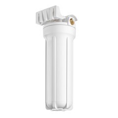 Корпус фильтра Гейзер для холодной воды пластик 10SL 1/2 ВР(г) х 1/2 ВР(г) белый - фото 6