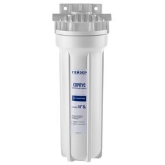 Корпус фильтра Гейзер для холодной воды пластик 10SL 1/2 ВР(г) х 1/2 ВР(г) белый - фото 4