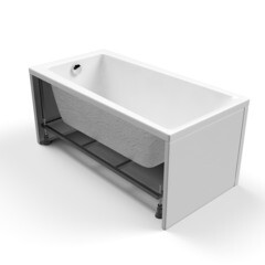 Ванна акриловая Cersanit Lorena 140х70 см без ножек (P-WP-LORENA*140NL/63345) - фото 2