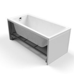 Ванна акриловая Cersanit Lorena 150х70 см без ножек (WP-LORENA*150-W/63321) - фото 2