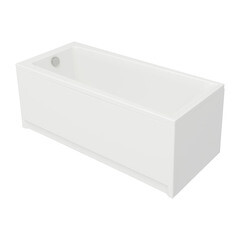 Ванна акриловая Cersanit Lorena 160х70 см без ножек (WP-LORENA*160-W/63322) - фото 2