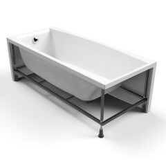 Ванна акриловая Cersanit Virgo 170х75 см без ножек (P-WP-VIRGO*170NL/63353) - фото 5