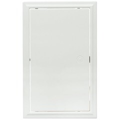 Изображение товара Люк ревизионный Эвент ЛПЗ пластиковый 150х300 мм врезной с замком