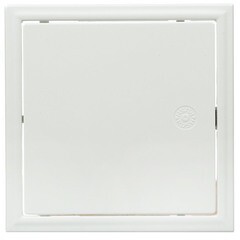 Изображение товара Люк ревизионный Эвент ЛПЗ пластиковый 300х300 мм врезной с замком