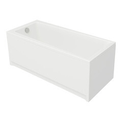 Панель фронтальная для ванны акриловой Cersanit 160х58 см белая (PA-TYPE1*160-W/63327) - фото 4