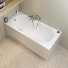 Ванна акриловая Cersanit Nike 170х70 см без ножек (63347) - фото 3