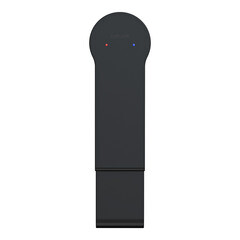 Смеситель для раковины Cersanit Brasko Black однорычажный с донным клапаном черный (63107) - фото 4