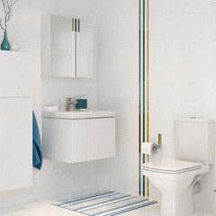 Тумба под раковину Cersanit Colour 80 см подвесная белая (SP-SZ-COL-CM/COL/80) - фото 10