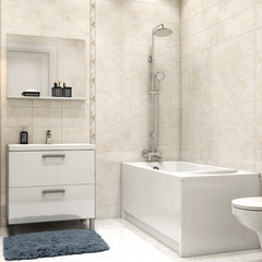 Тумба под раковину Cersanit Melar 80 см подвесная белая (64130) - фото 2