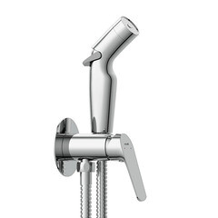 Смеситель с гигиеническим душем встраиваемый Cersanit Flavis со скрытой частью в комплекте хром (64104) - фото 5