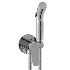 Смеситель с гигиеническим душем встраиваемый Cersanit Flavis со скрытой частью в комплекте хром (64104) - фото 4