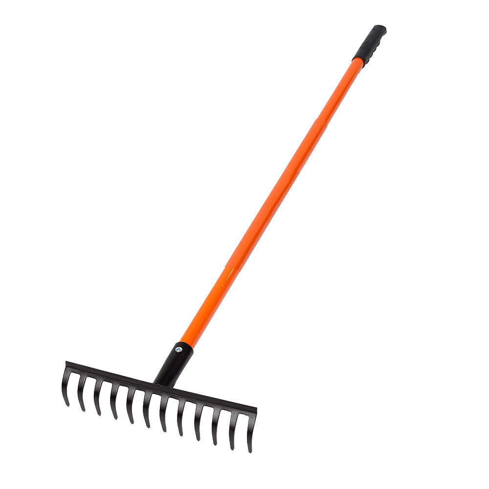 Изображение товара Грабли прямые Павловская Заря (817001) металлические 12 зубьев 1200 мм