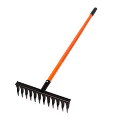 Грабли Павловская Заря (817002) металлические для листьев и травы 12 зубьев 1200 мм витые - фото 1