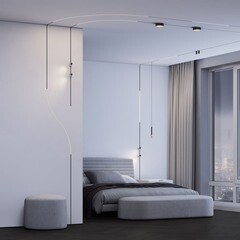 Светодиодный трековый светильник магнитный Elektrostandard Mini Magnetic 3000К 8 Вт 1 кв.м черный (a065644) - фото 7