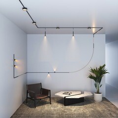 Светодиодный трековый светильник магнитный Elektrostandard Mini Magnetic 3000К 8 Вт 1 кв.м черный (a065644) - фото 4