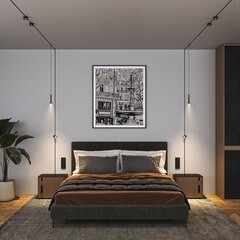 Светодиодный трековый светильник магнитный Elektrostandard Mini Magnetic 3000К 5 Вт 2 кв.м черный (a065645) - фото 7