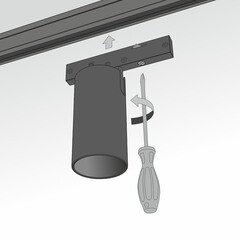 Светодиодный трековый светильник магнитный Elektrostandard Mini Magnetic 3000К 9 Вт 3 кв.м черный (a065646) - фото 8