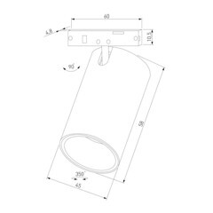 Светодиодный трековый светильник магнитный Elektrostandard Mini Magnetic 3000К 9 Вт 3 кв.м черный (a065646) - фото 2