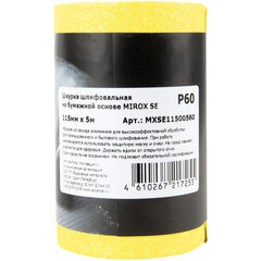 Наждачная бумага Mirox SE 115 мм 5 м Р60 - фото 2