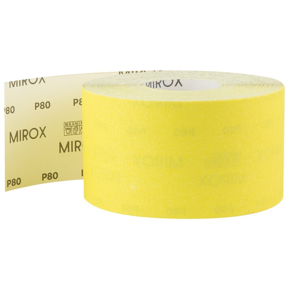 Изображение товара Наждачная бумага Mirox SE 115 мм 50 м Р80 для грубой шлифовки