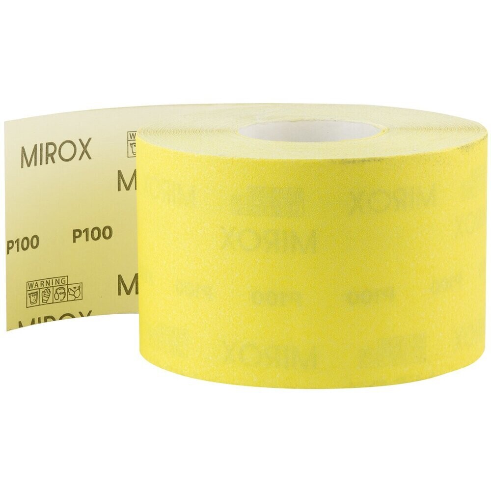 Изображение товара Наждачная бумага Mirox SE 115 мм 50 м P100 для шлифовки и матирования